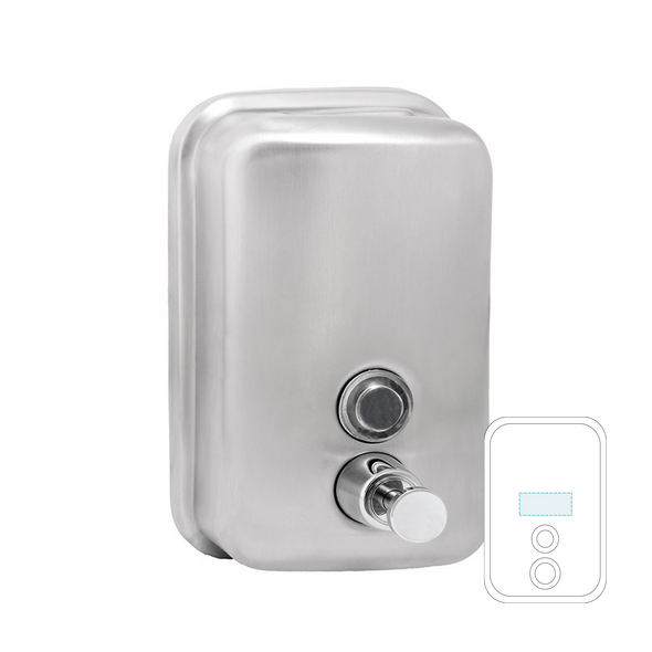 Stainless Steel Hand Gel Dispenser